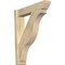 Ekena Millwork Funston Slat Rough Sawn Outlooker, Douglas Fir, 6"W x 28"D x 32"H OUT06X28X32FST06RDF - alternate 1